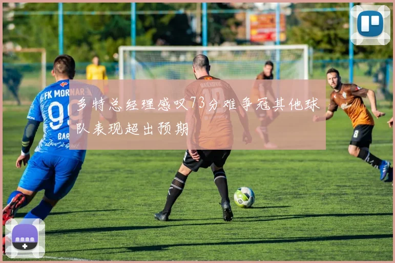多特总经理感叹73分难争冠其他球队表现超出预期